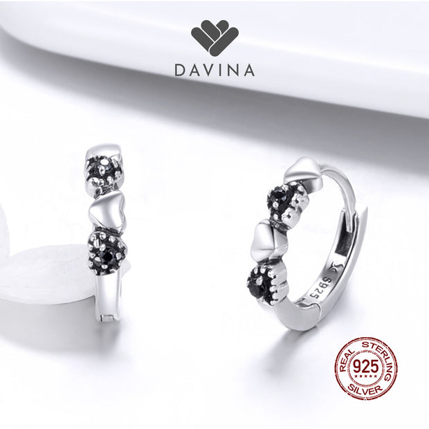 DAVINA Ladies Rachel Earrings Sterling Silver 925