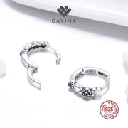 DAVINA Ladies Rachel Earrings Sterling Silver 925