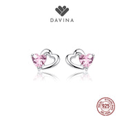 DAVINA Ladies Audrey Earrings Sterling Silver 925