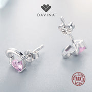 DAVINA Ladies Audrey Earrings Sterling Silver 925