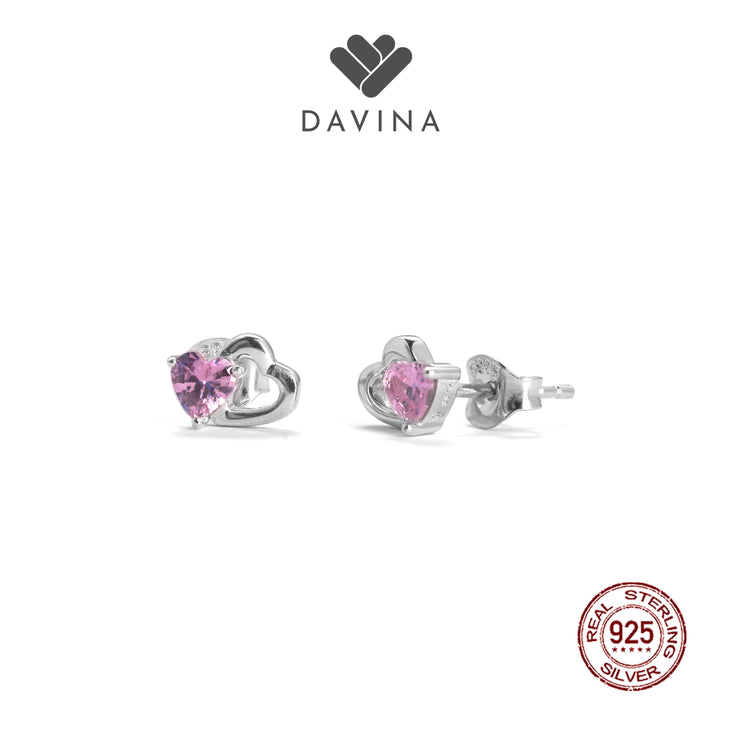 DAVINA Ladies Audrey Earrings Sterling Silver 925
