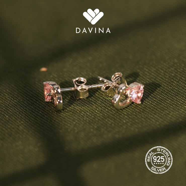 DAVINA Ladies Audrey Earrings Sterling Silver 925