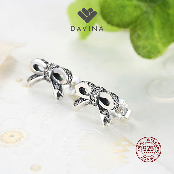 DAVINA Ladies Addison Earrings Sterling Silver 925