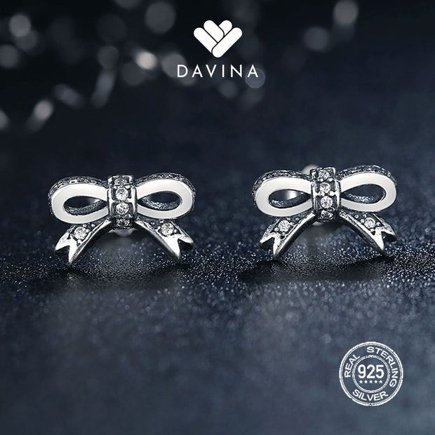 DAVINA Ladies Addison Earrings Sterling Silver 925