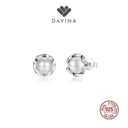 DAVINA Ladies Isabella Earrings Sterling Silver 925