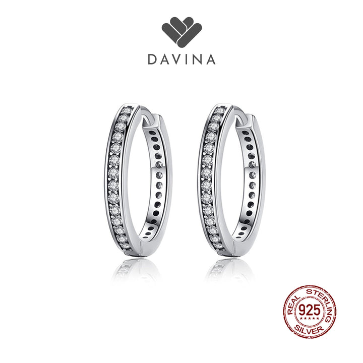 DAVINA Ladies Remi Earrings Sterling Silver 925