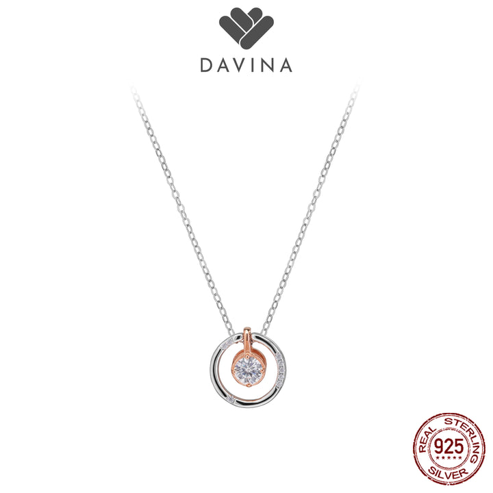 DAVINA Ladies Olany Necklace Sterling Silver 925