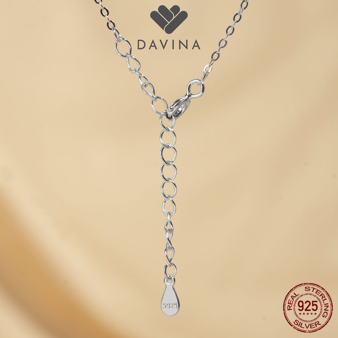 DAVINA Ladies Olany Necklace Sterling Silver 925