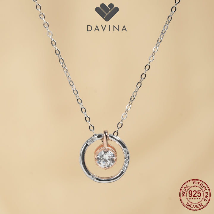 DAVINA Ladies Olany Necklace Sterling Silver 925