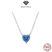 DAVINA Ladies Maeve Necklace Sterling Silver 925