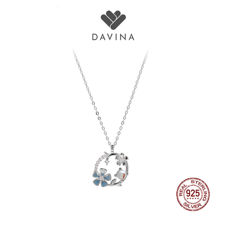 DAVINA Ladies Ceila Necklace Sterling Silver 925