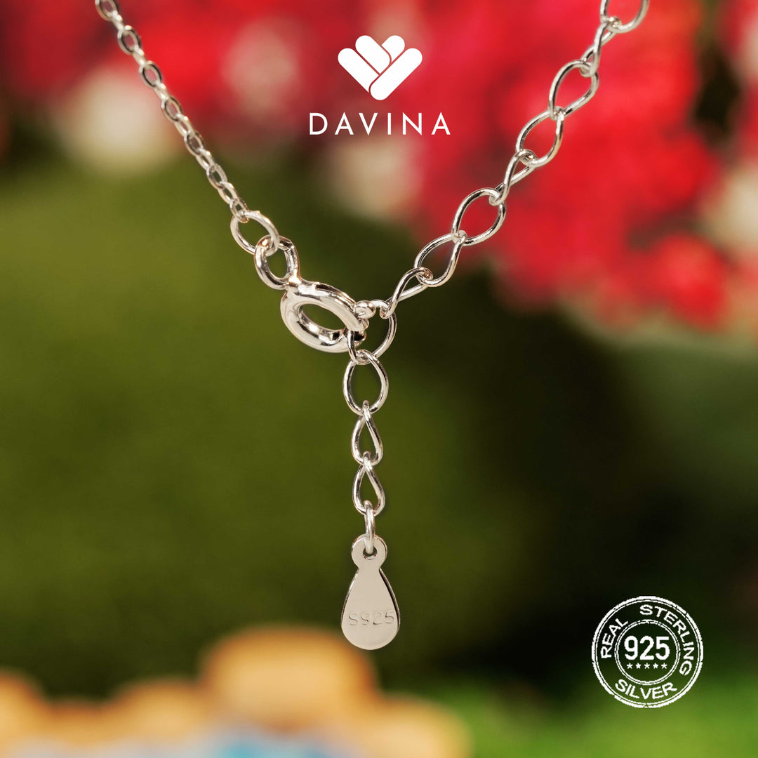 DAVINA Ladies Ceila Necklace Sterling Silver 925