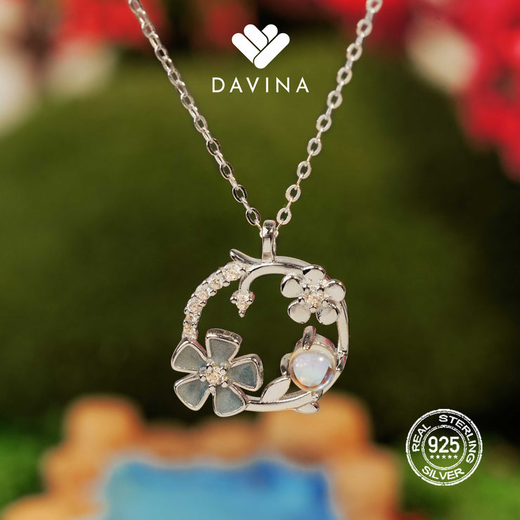 DAVINA Ladies Ceila Necklace Sterling Silver 925