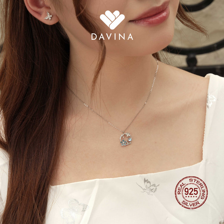 DAVINA Ladies Ceila Necklace Sterling Silver 925