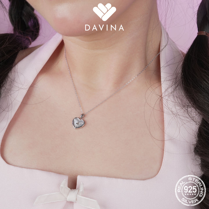 DAVINA Ladies Merlein Necklace Sterling Silver 925