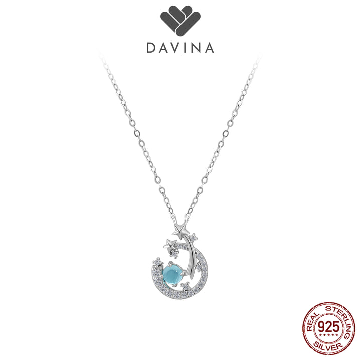 DAVINA Ladies Novie Necklace Sterling Silver 925