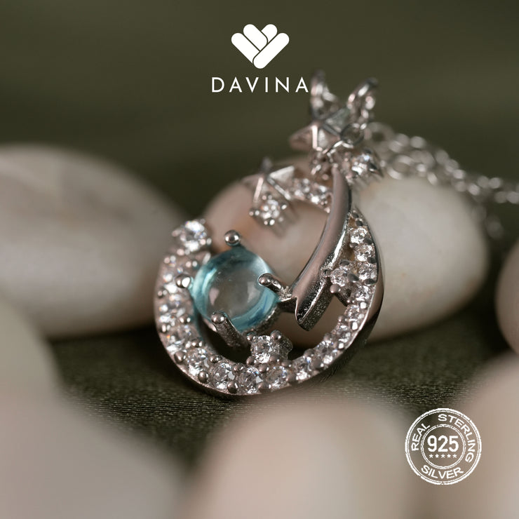 DAVINA Ladies Novie Necklace Sterling Silver 925