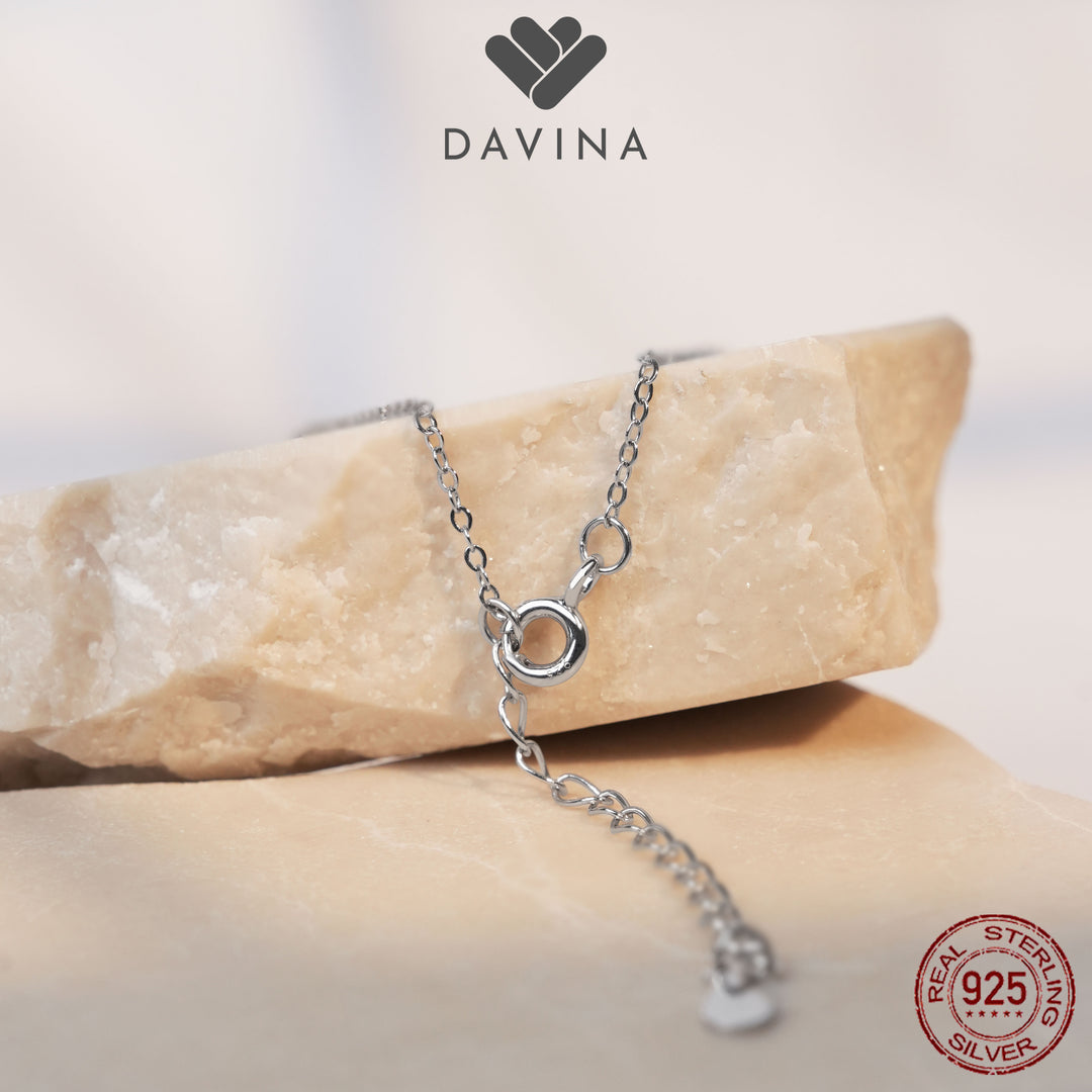DAVINA Ladies Novie Necklace Sterling Silver 925