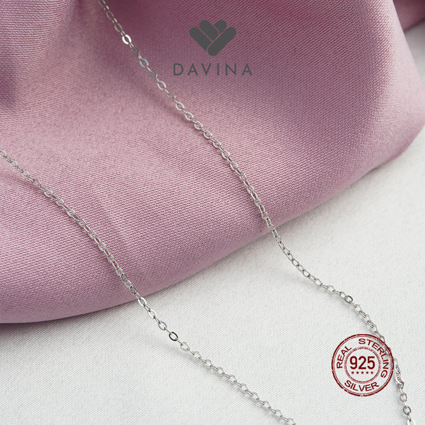 DAVINA Ladies Vonnie Necklace Sterling Silver 925