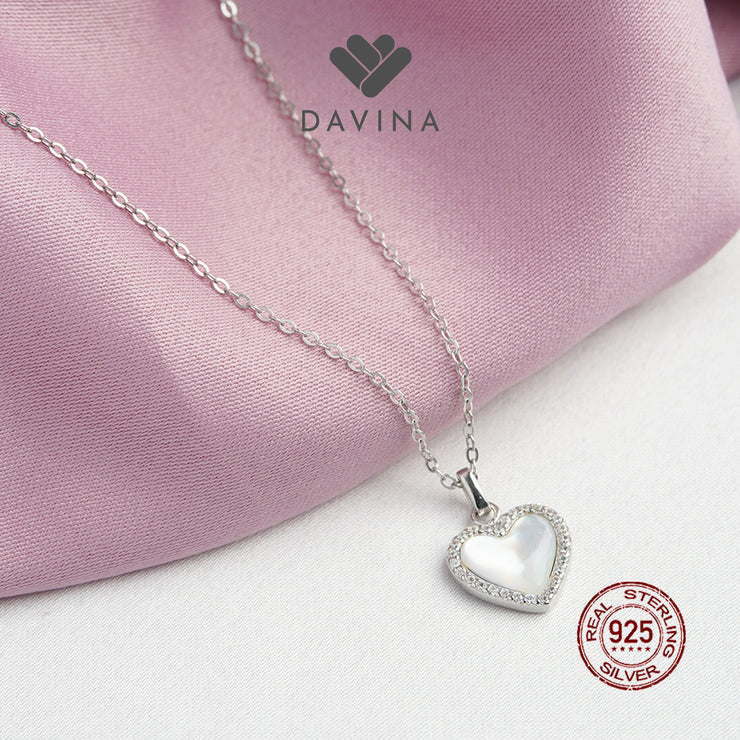 DAVINA Ladies Vonnie Necklace Sterling Silver 925