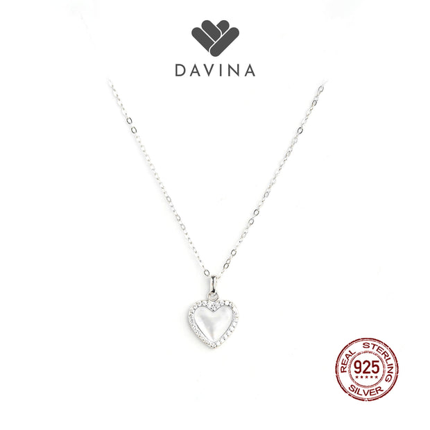 DAVINA Ladies Vonnie Necklace Sterling Silver 925