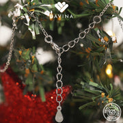DAVINA Ladies Trixie Necklace Sterling Silver 925