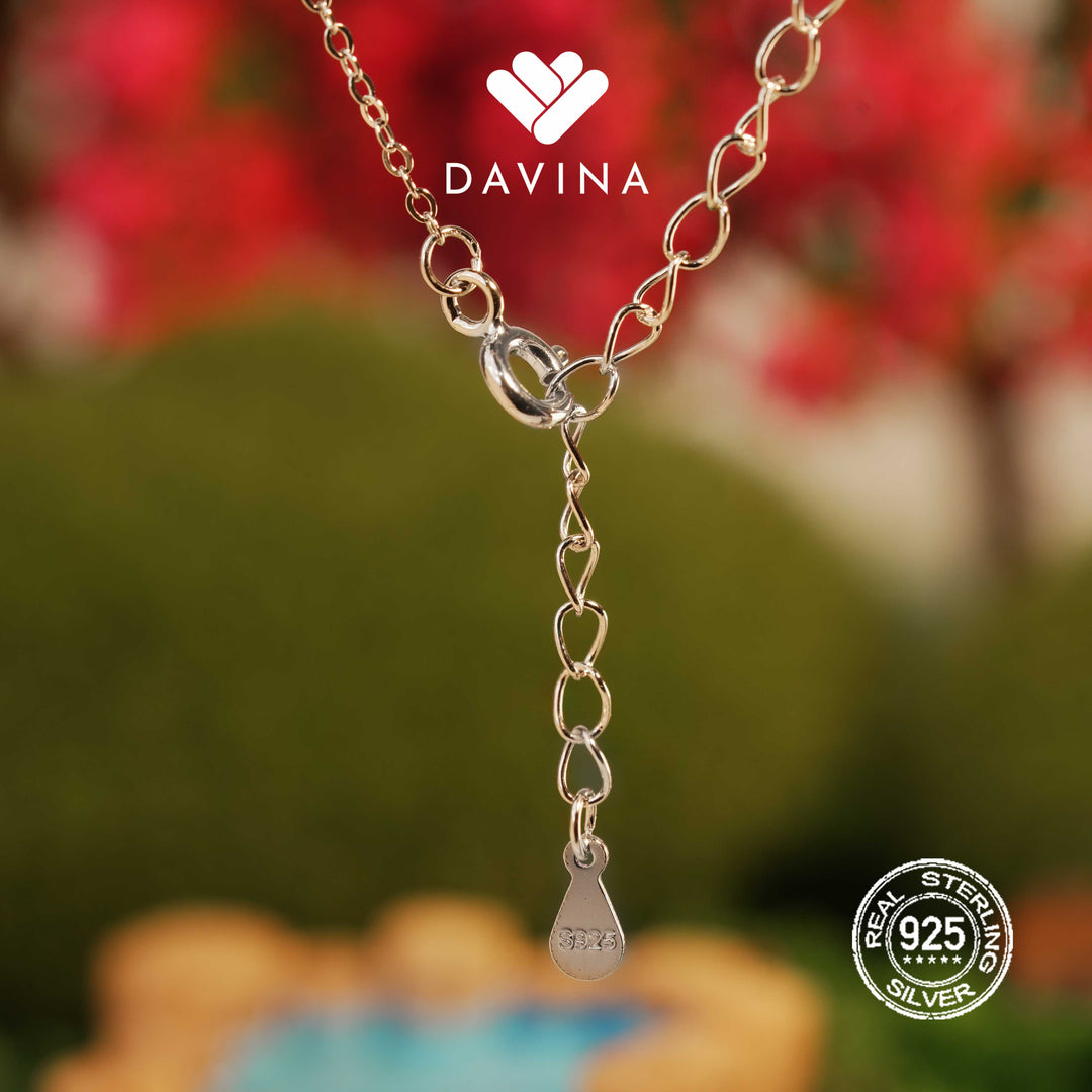 DAVINA Ladies Arianell Necklace Sterling Silver 925