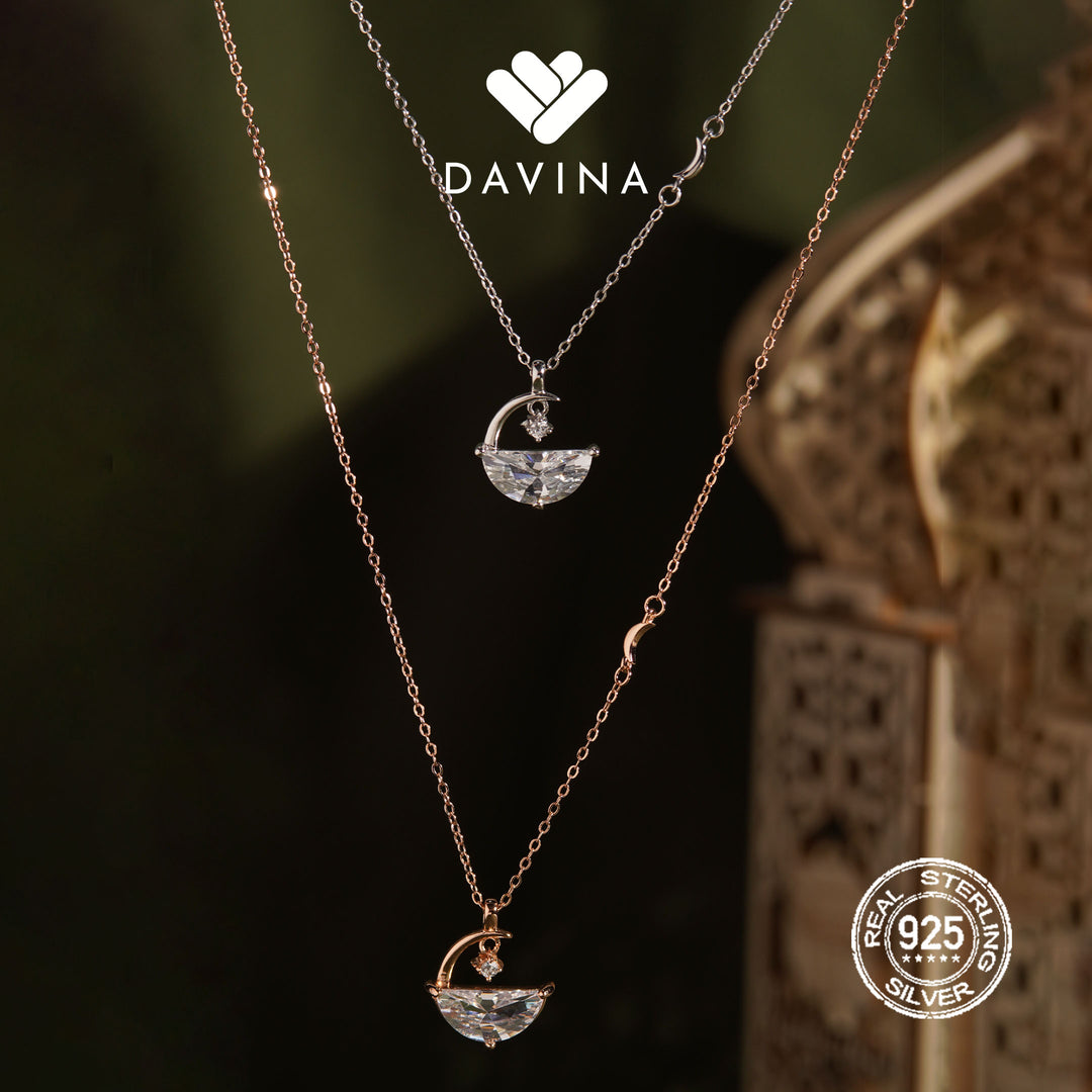 Davina Ladies Ginella Necklace Sterling Silver 925