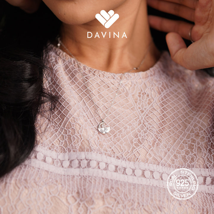 Davina Ladies Ginella Necklace Sterling Silver 925