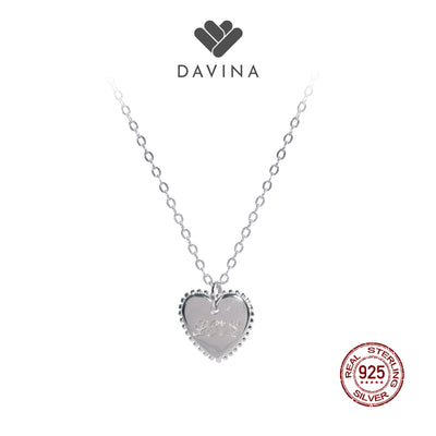 DAVINA Ladies Lova Necklace Sterling Silver 925