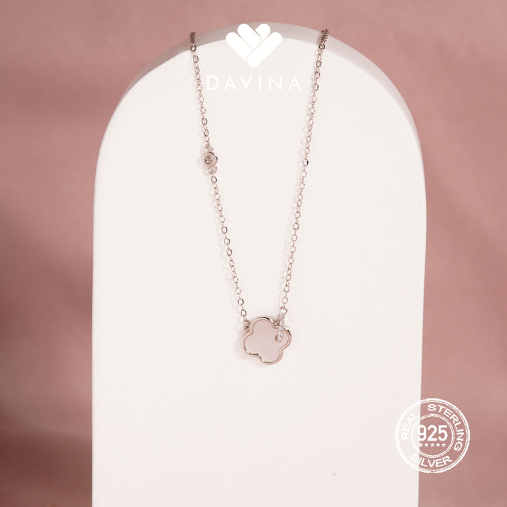 DAVINA Ladies Vleorant Necklace Sterling Silver 925