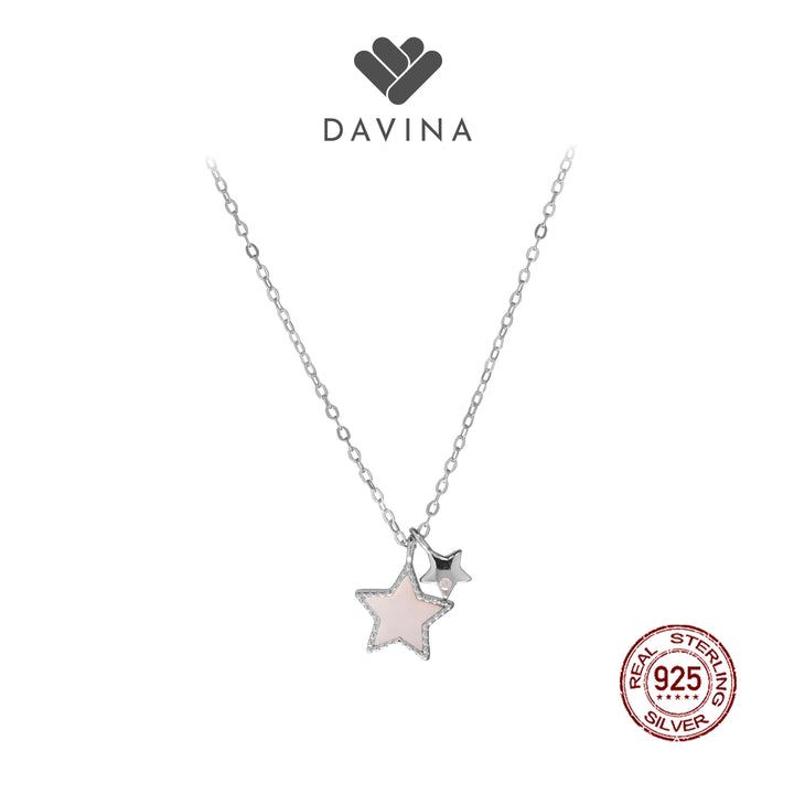 DAVINA Ladies Lenora Necklace Sterling Silver 925