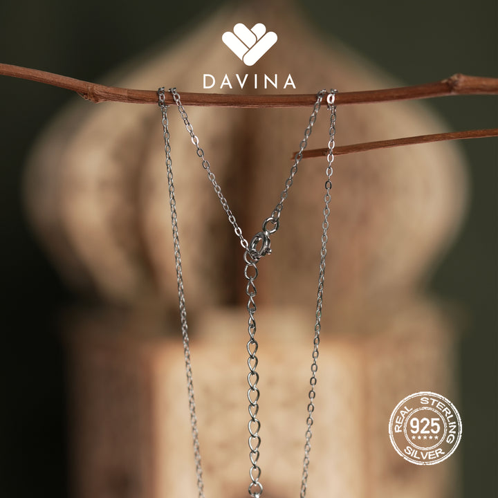 DAVINA Ladies Lenora Necklace Sterling Silver 925