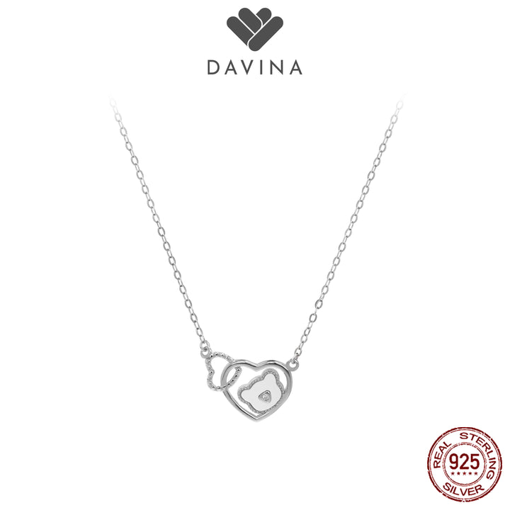 DAVINA Ladies Bernice Necklace Sterling Silver 925