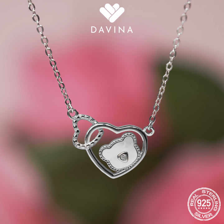 DAVINA Ladies Bernice Necklace Sterling Silver 925