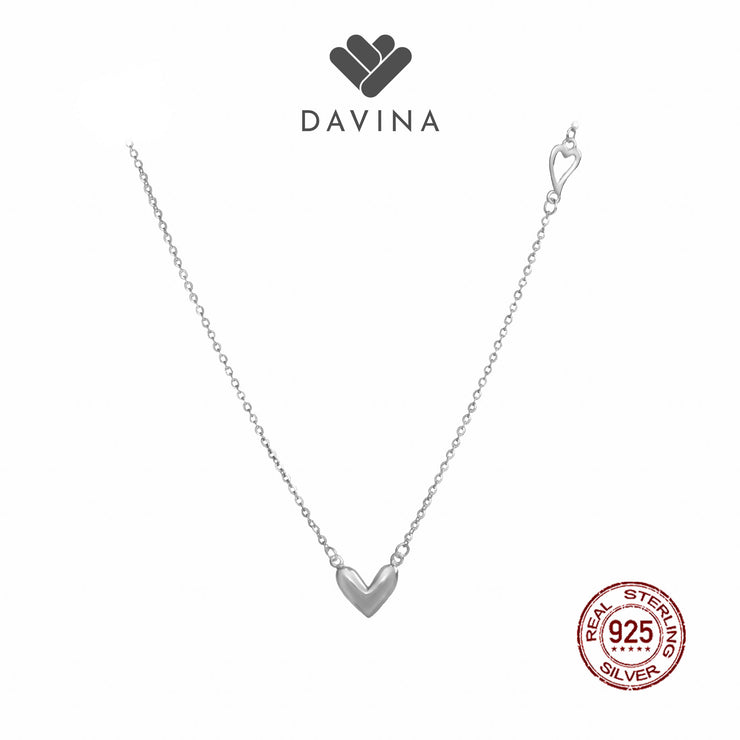 DAVINA Ladies Lovia Necklace Silver Color S925