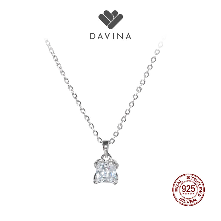 DAVINA Ladies Maisy Necklace Sterling Silver 925