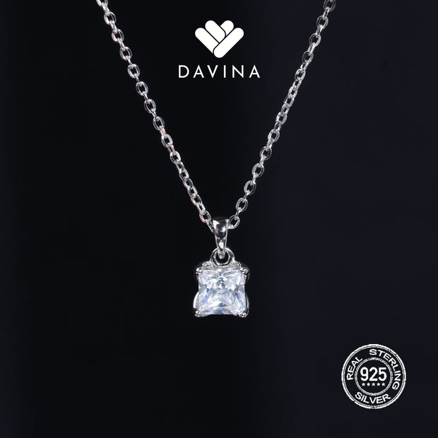 DAVINA Ladies Maisy Necklace Sterling Silver 925