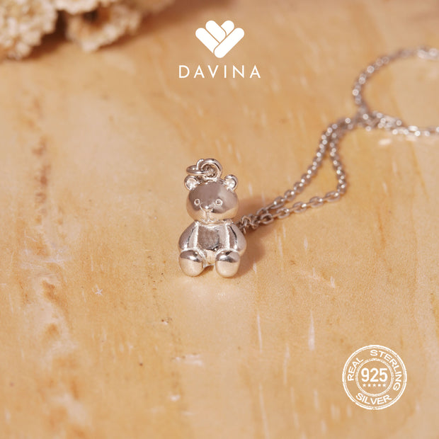 DAVINA Ladies Kiddos Necklace Silver Color S925