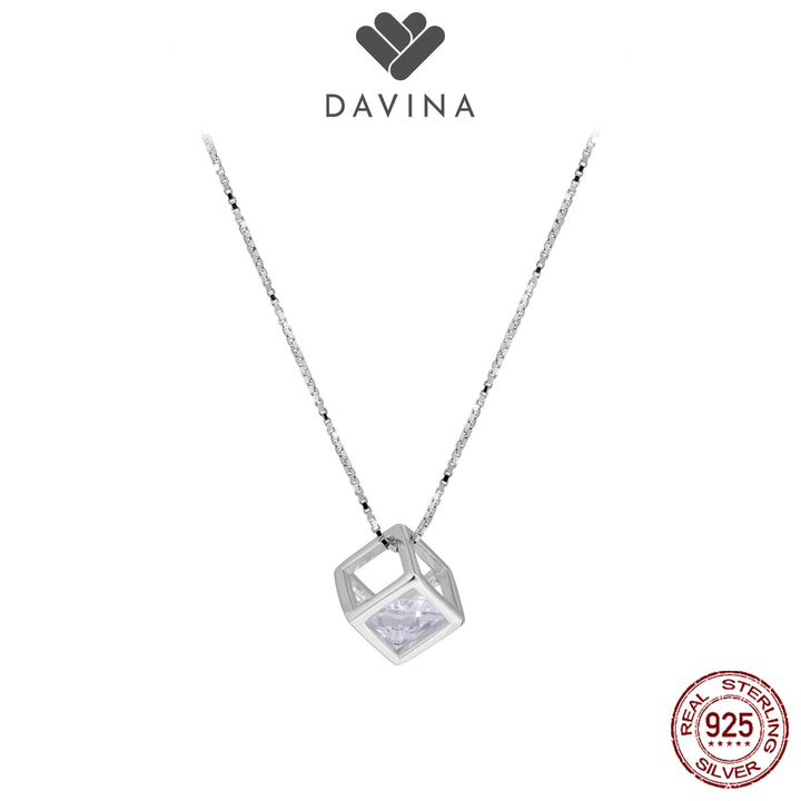 DAVINA Ladies Brixya Necklace Sterling Silver 925