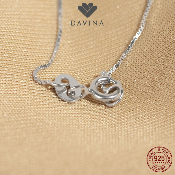 DAVINA Ladies Brixya Necklace Sterling Silver 925