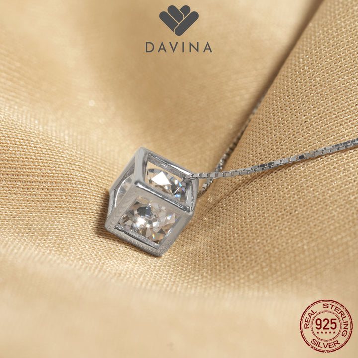 DAVINA Ladies Brixya Necklace Sterling Silver 925
