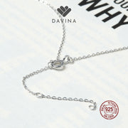 DAVINA Ladies Kesya Necklace Sterling Silver 925