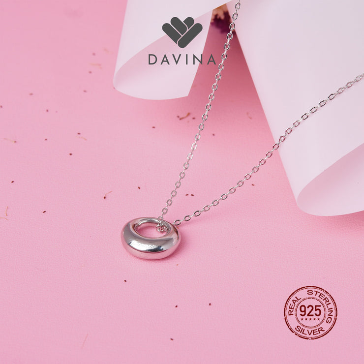 DAVINA Ladies Kesya Necklace Sterling Silver 925