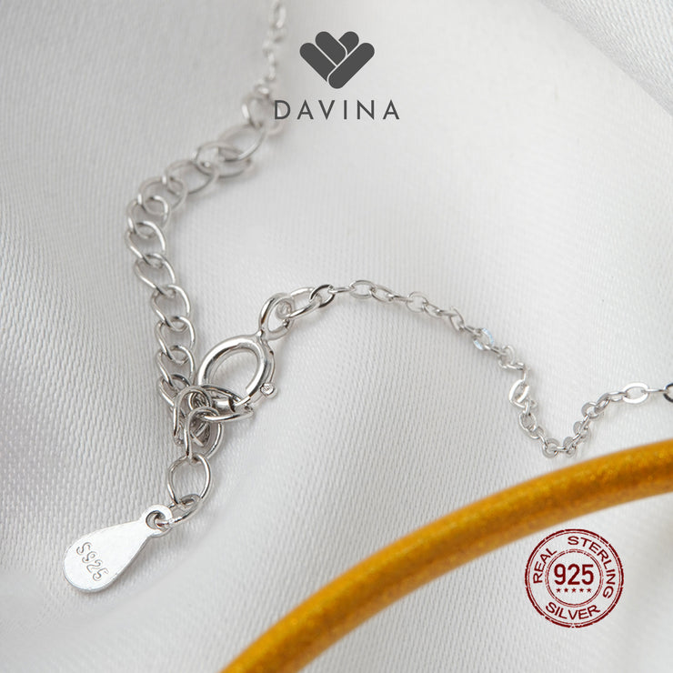 DAVINA Ladies Lexa Necklace Sterling Silver 925