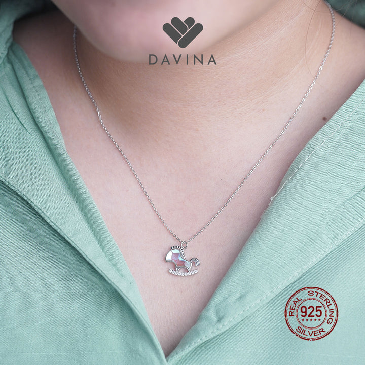 DAVINA Ladies Joyla Necklace Sterling Silver 925