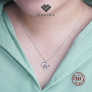 DAVINA Ladies Joyla Necklace Sterling Silver 925