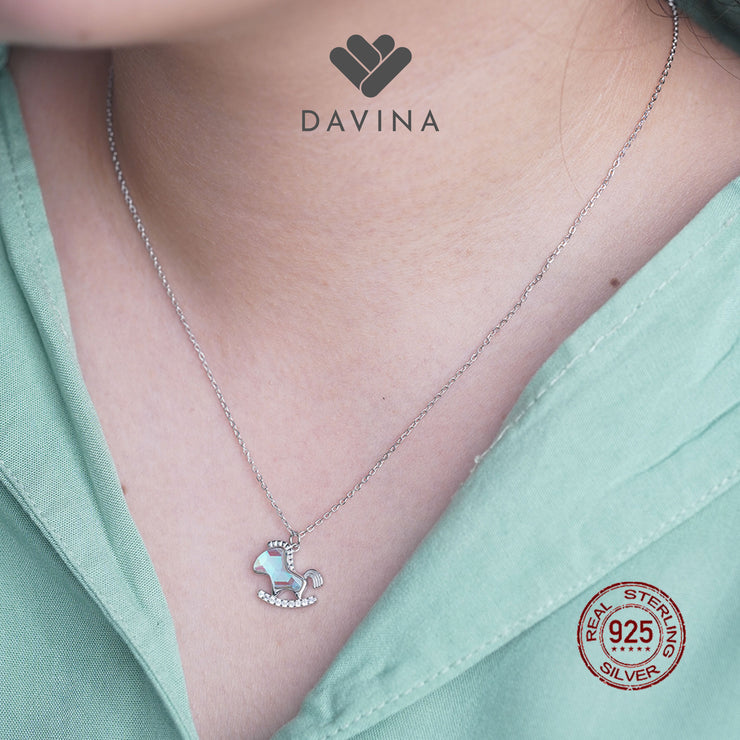 DAVINA Ladies Joyla Necklace Sterling Silver 925