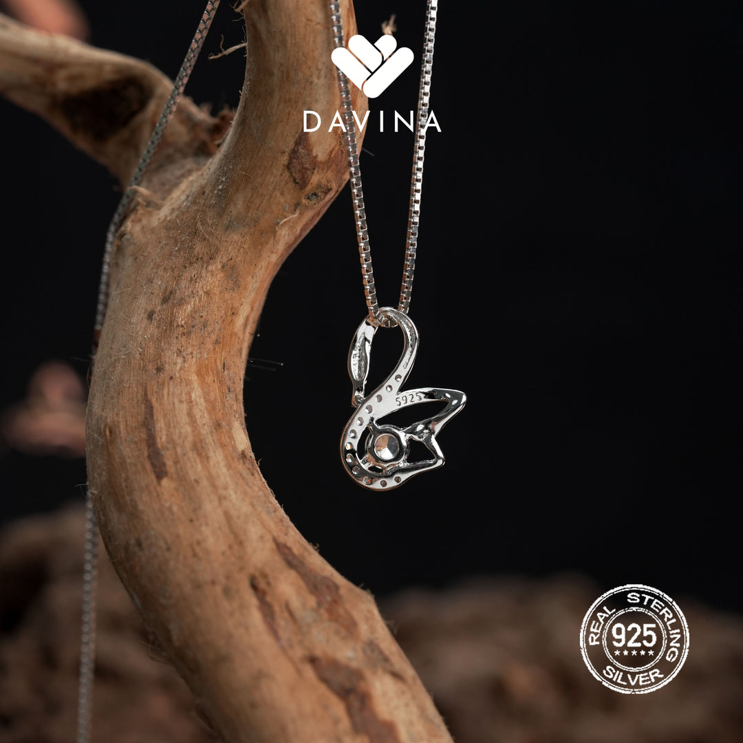 DAVINA Ladies Yara Necklace Sterling Silver 925