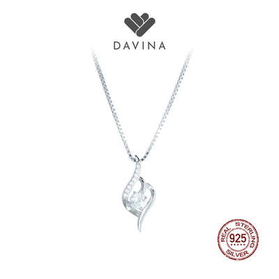 DAVINA Ladies Lidya Necklace Sterling Silver 925